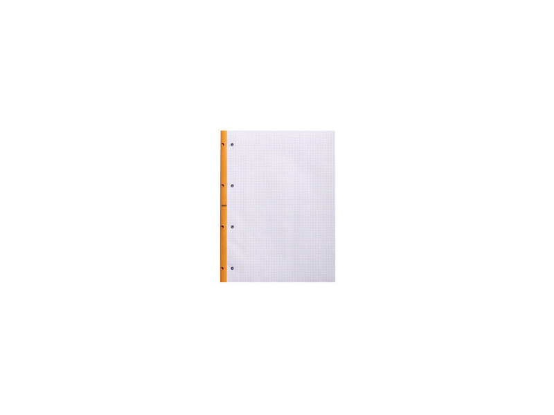 RHODIA Bloc de cours, format A4, séyès, orange, lot de 3