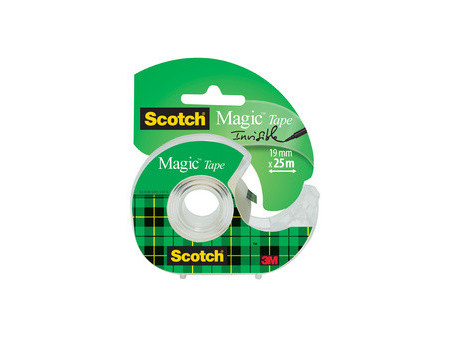 3M Scotch Ruban adhésif Magic 810, pack Caddy, invisible
