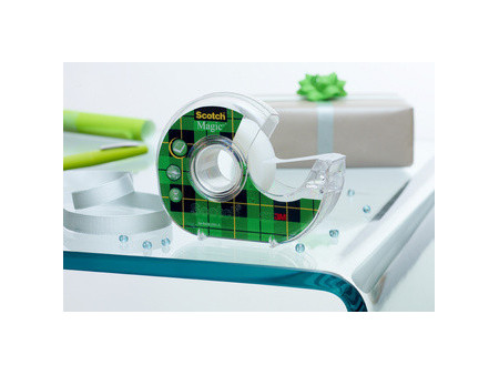 3M Scotch Ruban adhésif Magic 810, 19 mm x 30 m, invisible