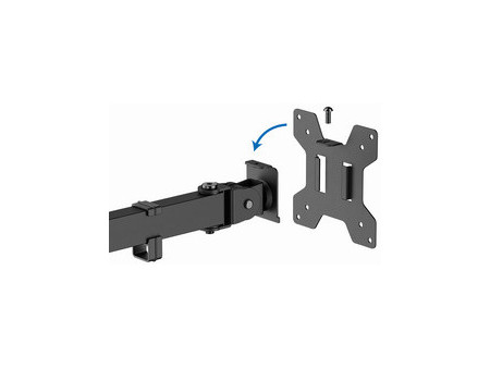 LogiLink Support triple écran, longueur bras 376 mm, noir