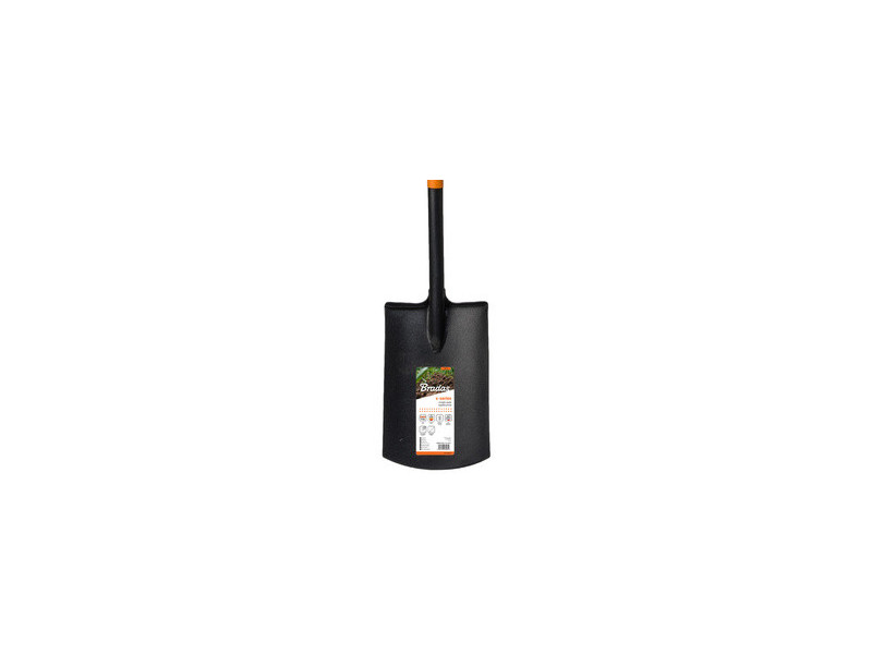 Bradas Bêche, longueur 1.250 mm, noir/orange