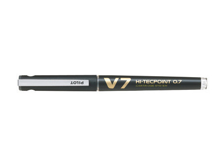 PILOT Stylo roller V7 Hi-Tecpoint, rechargeable, bleu