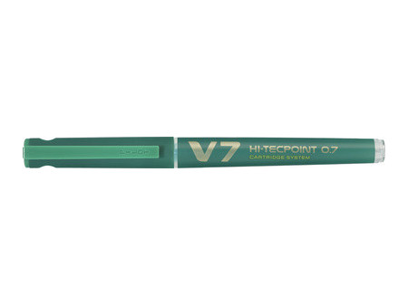 PILOT Stylo roller V7 Hi-Tecpoint, rechargeable, vert