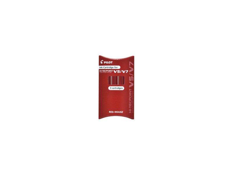 PILOT Cartouches d'encre pour stylo roller V5/V7, vert