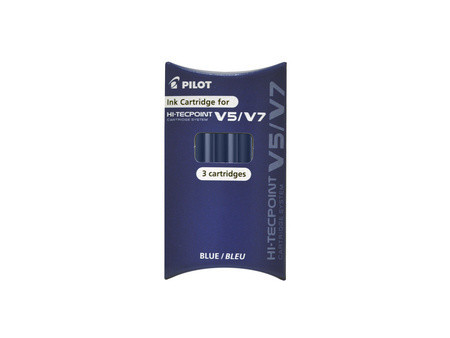 PILOT Cartouches d'encre pour stylo roller V5/V7, vert