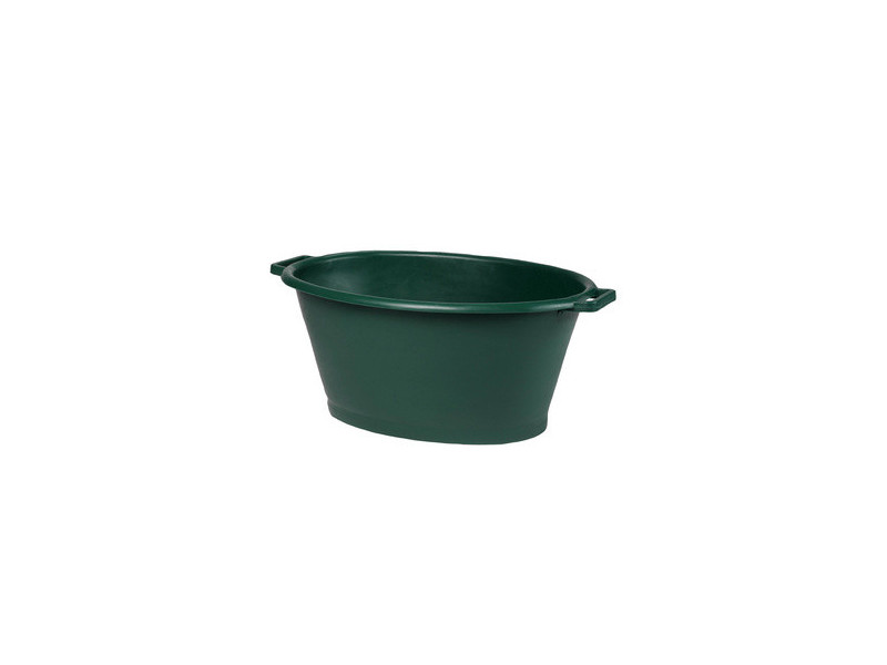 EDA Baquet oval, 50 litres, plastique, vert