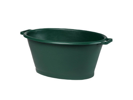 EDA Baquet oval, 70 litres, plastique, vert