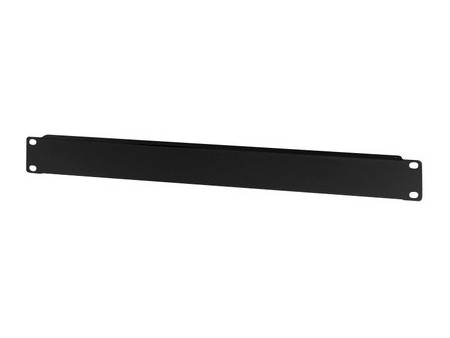 LogiLink Plaque obturatrice 19', 2 U, noir (RAL9005)