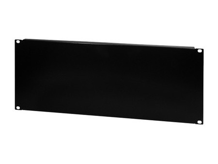 LogiLink Plaque obturatrice 19', 4 U, noir (RAL9005)