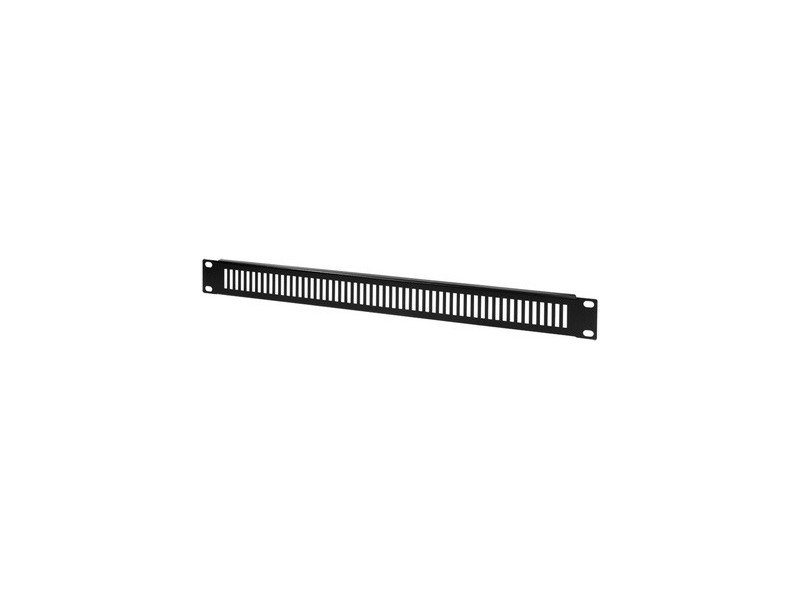 LogiLink Plaque obturatrice 19', 1 U, noir (RAL9005)