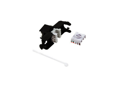 LogiLink Embase Keystone Cat.6A, non blindé, testé EC