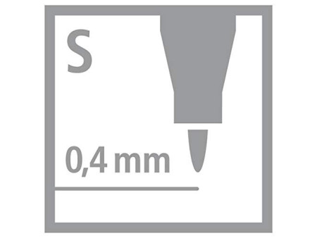 STABILO Marqueur permanent Write-4-all S, noir