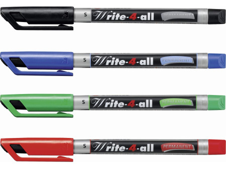 STABILO Marqueur permanent Write-4-all, S, étui en plastique