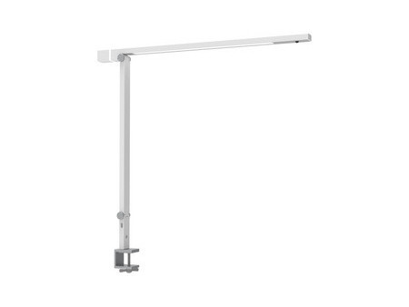 UNiLUX Lampe de bureau LED VENUSLIGHT, pied de serrage,blanc