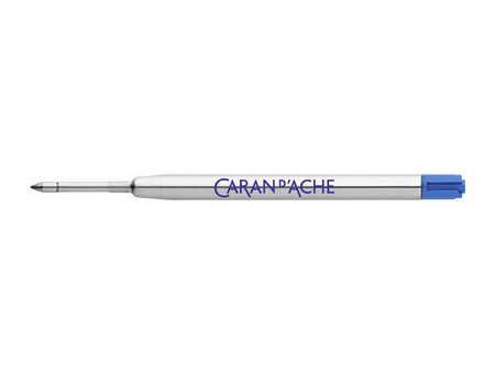 CARAN D'ACHE Recharge pour stylo roller, F, bleu