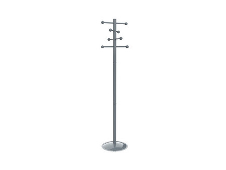 MAUL Portemanteau MAULsaphir Lite, hauteur: 1.710 mm, gris
