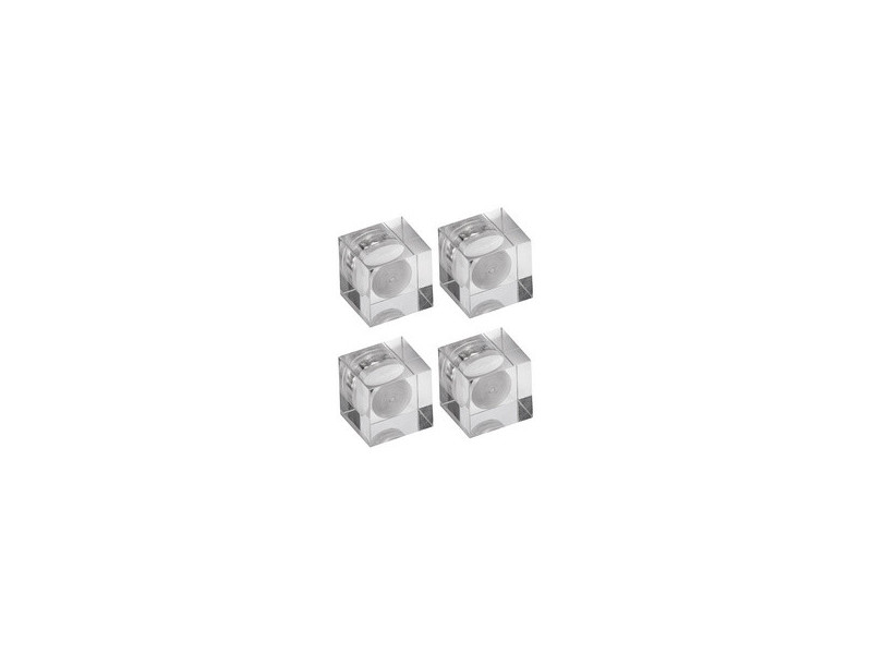 MAUL Aimant néodyme, cube de 15 mm, force d'adhérence 1,5 kg