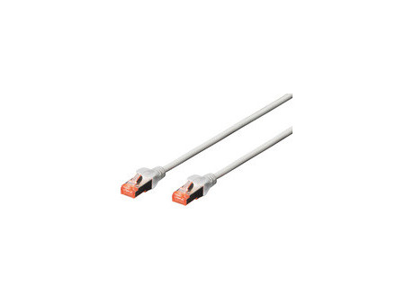 DIGITUS Câble de brassage, Cat. 6, S/FTP, 10,0 m, gris