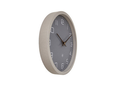 NEXTIME Horloge à quartz NXT ECO, diamètre: 300 mm, noir