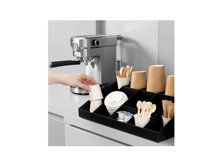 deflecto Organiseur thé & café, 10 compartiments