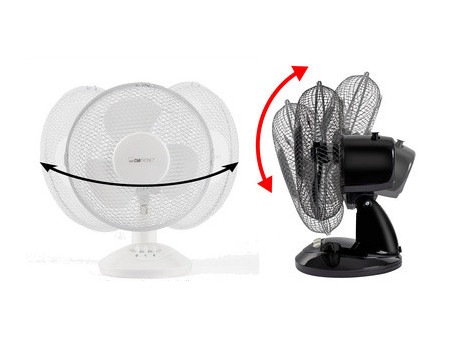 CLATRONIC Ventilateur de table VL 3602, diamètre: 300 mm