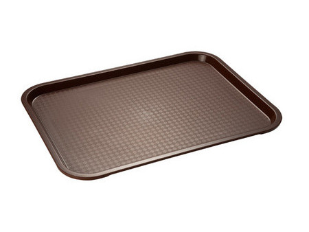 APS Plateau FAST FOOD, (L)350 x (P)270 mm, marron
