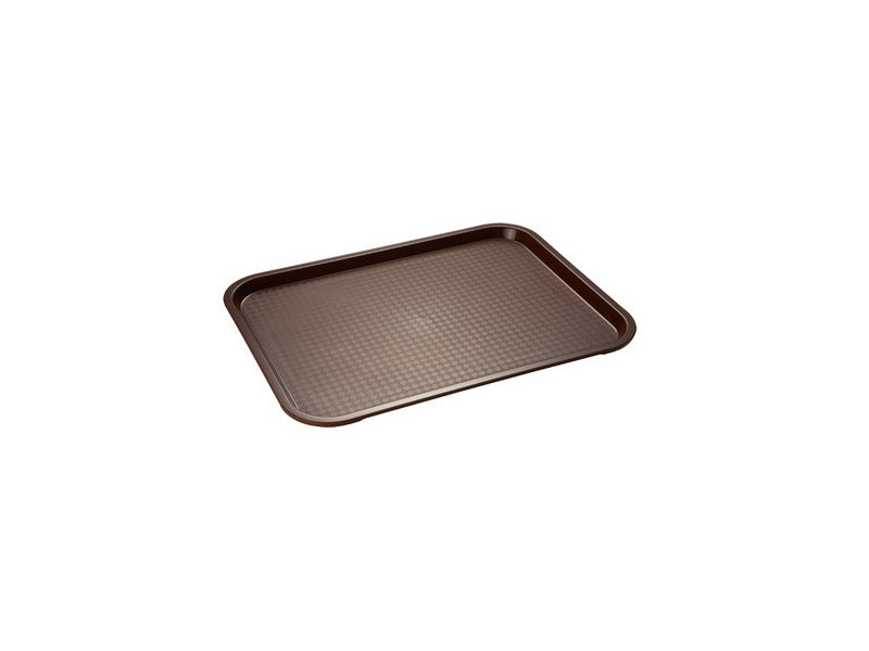APS Plateau FAST FOOD, (L)350 x (P)270 mm, marron