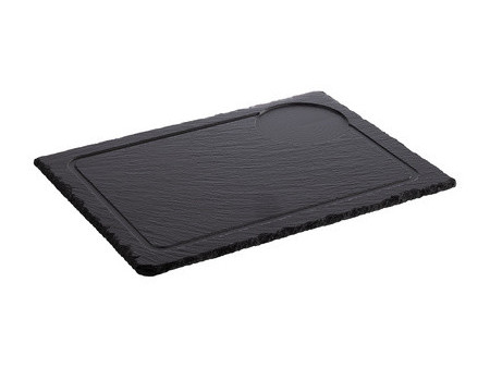 APS Plat en ardoise naturelle, (L)330 x (P)240 mm