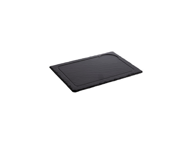 APS Plat en ardoise naturelle, (L)330 x (P)240 mm