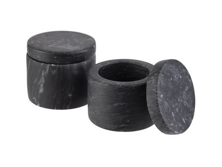 APS Boîte en marbre MARVELLO, 40 ml, set de 2