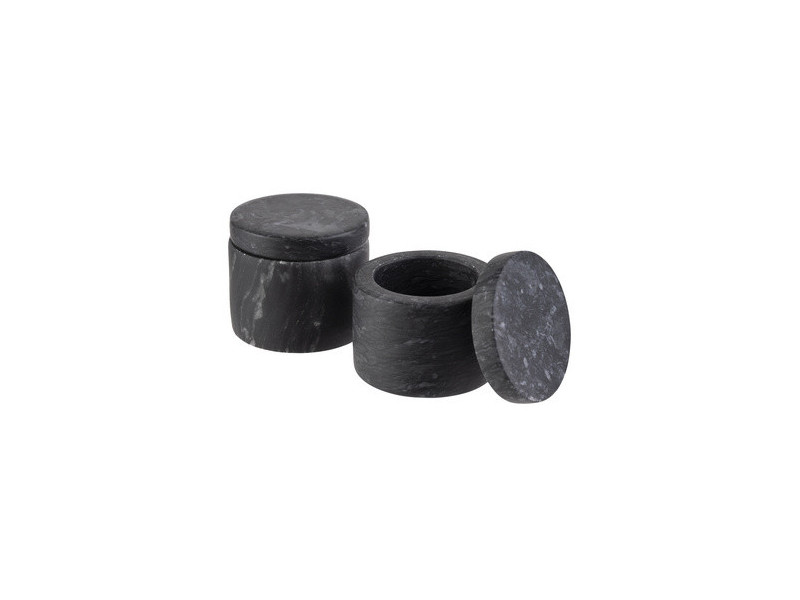 APS Boîte en marbre MARVELLO, 40 ml, set de 2