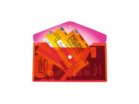 HERMA Pochette à documents, PP, format long, jaune