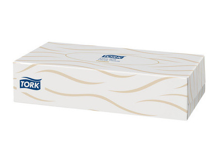TORK Mouchoir en papier, extra doux, 2 couches, blanc