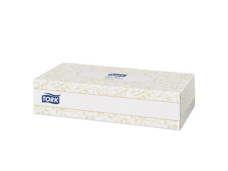 TORK Mouchoir en papier, extra doux, 2 couches, blanc