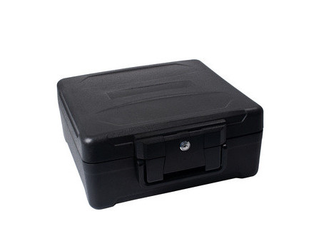 pavo Caissette à documents ignifuge, 11 litres, noir