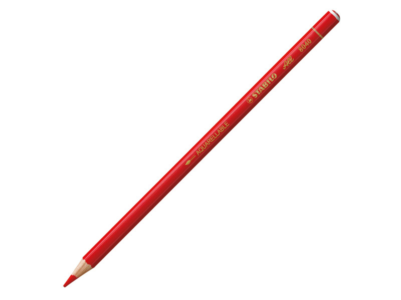 STABILO Crayon de couleur/crayon graphite ALL, rouge