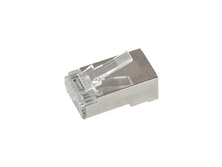 LogiLink Set de connecteurs RJ45, cat.6, blindés