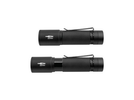 ANSMANN Lampe de poche LED Future T600FRB, à pile, noir