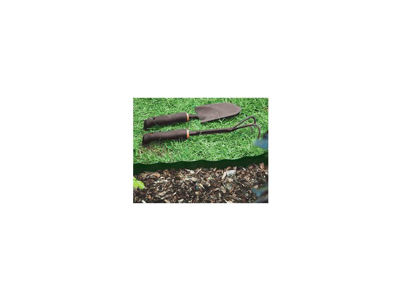 Bradas Bordure de gazon, hauteur 150 mm, longueur 9 m, vert