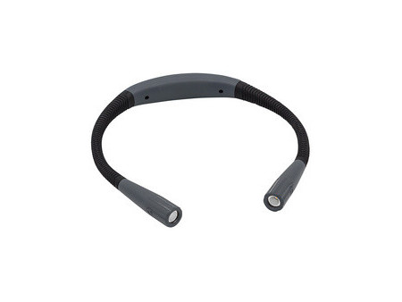 WEDO Lampe de lecture LED LOOPLIGHT, rechargeable, noir/gris