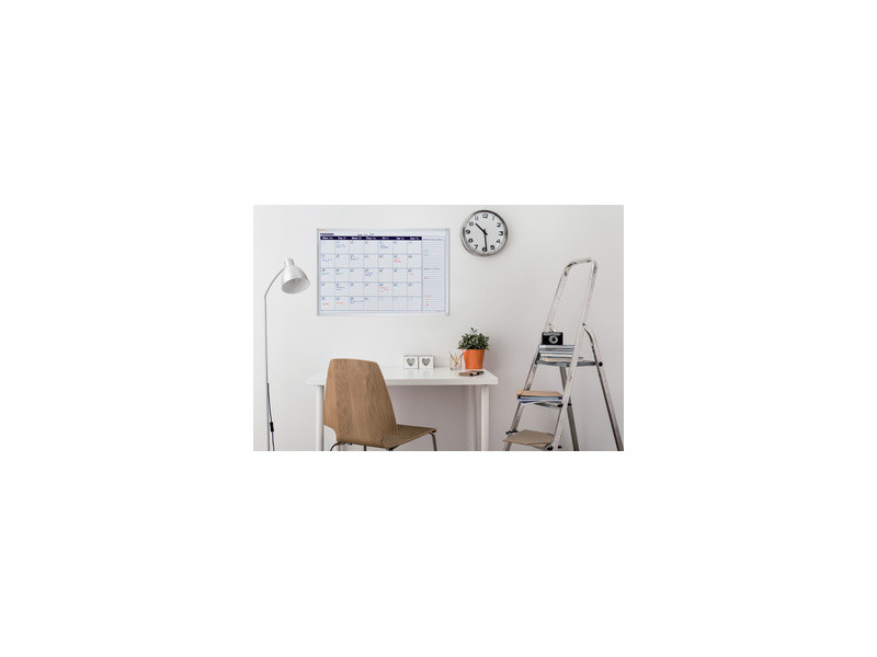 FRANKEN Tableau planning X-tra!Line calendrier, 900 x 600 mm