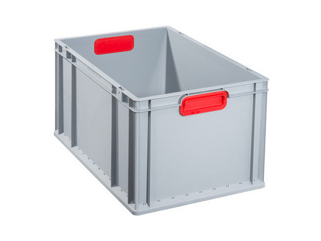 allit Bac de rangement ProfiPlus EuroBox 617, gris/rouge