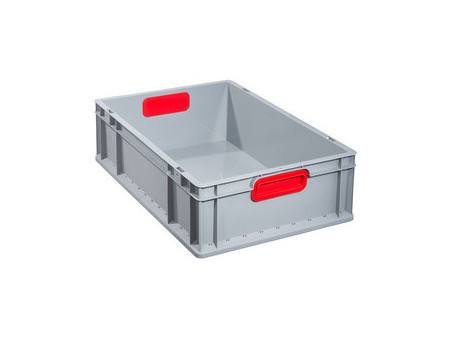 allit Bac de rangement ProfiPlus EuroBox 617, gris/rouge