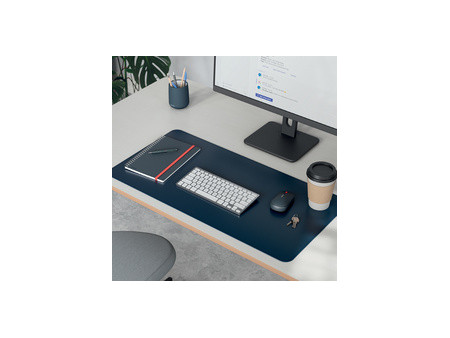 LEITZ Sous-main, 800 x 400 mm, en PVC, noir