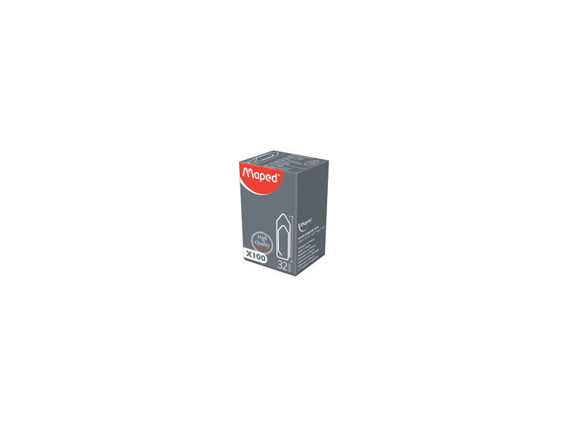 Maped Attache-lettres, galvanisées, 32 mm, grand paquet