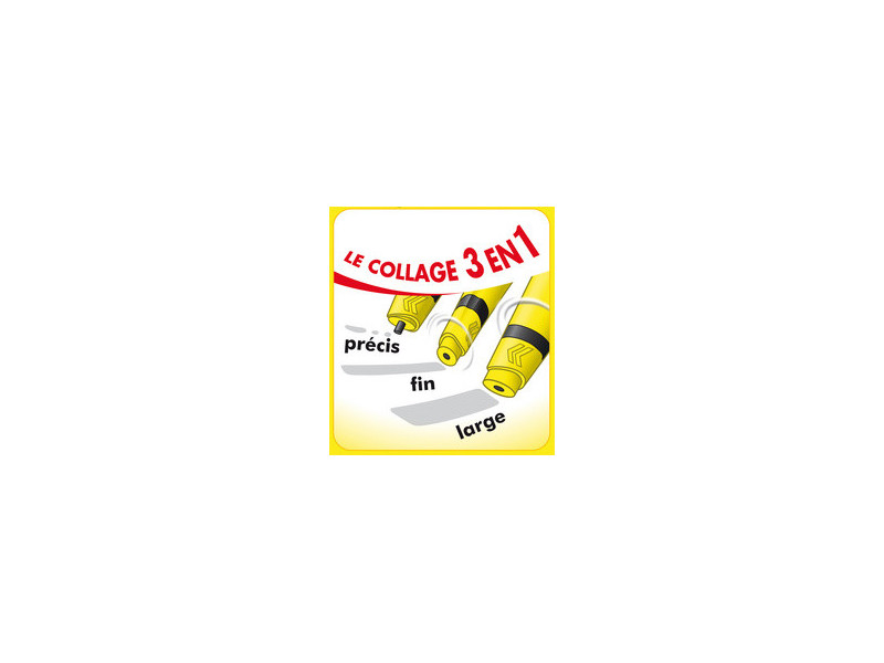 UHU Recharge colle twist & glue, sans solvant, 810 ml/950 g