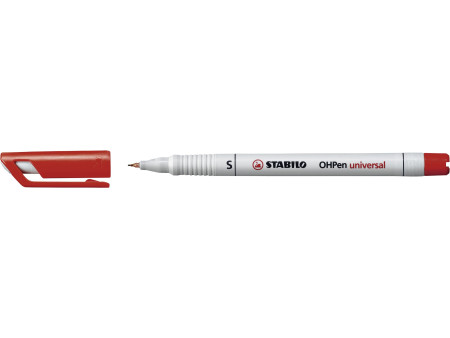 STABILO Feutre pour films OHPen universal, soluble, rouge