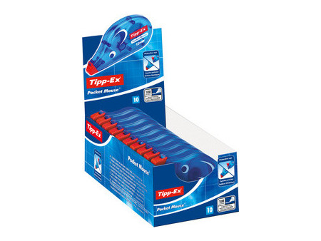 Tipp-Ex Roller correcteur Pocket Mouse, 4,2 mm x 10 m