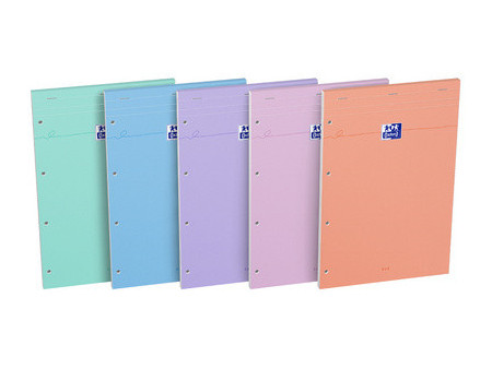 Oxford Bloc-notes Smart Pastel, 210 x 315 mm, Seyès