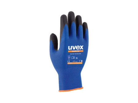 uvex Gants de travail athletic lite, bleu/anthracite, T. 10